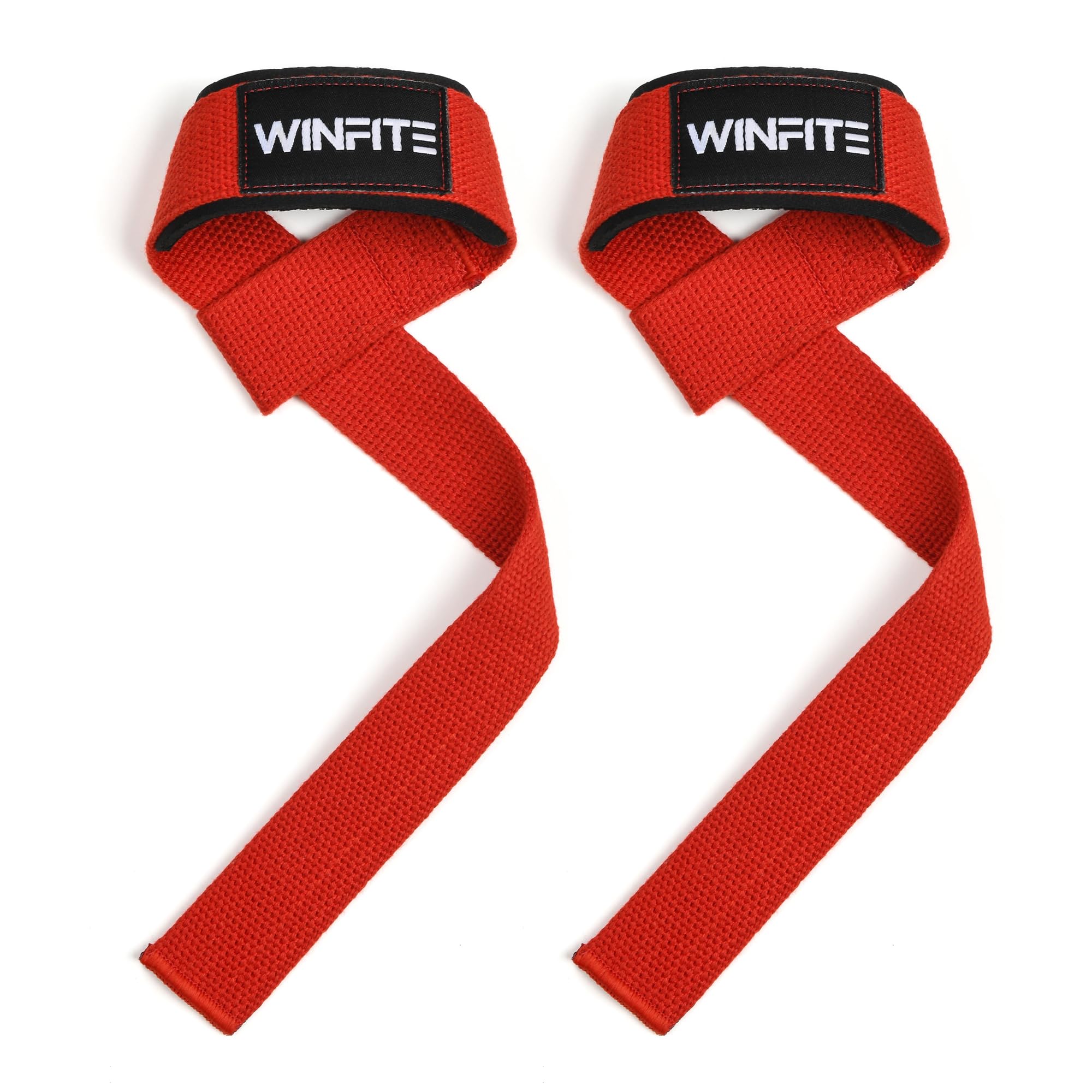 WINFITE® Weight Lifting Straps – Padded Deadlift Gym Straps